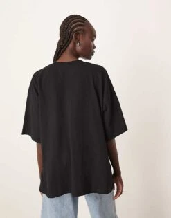 ARRANGE Oversized Premium Heavy Weight T-shirt In Black For Women -ARANG Clothing Shop 207434665 3